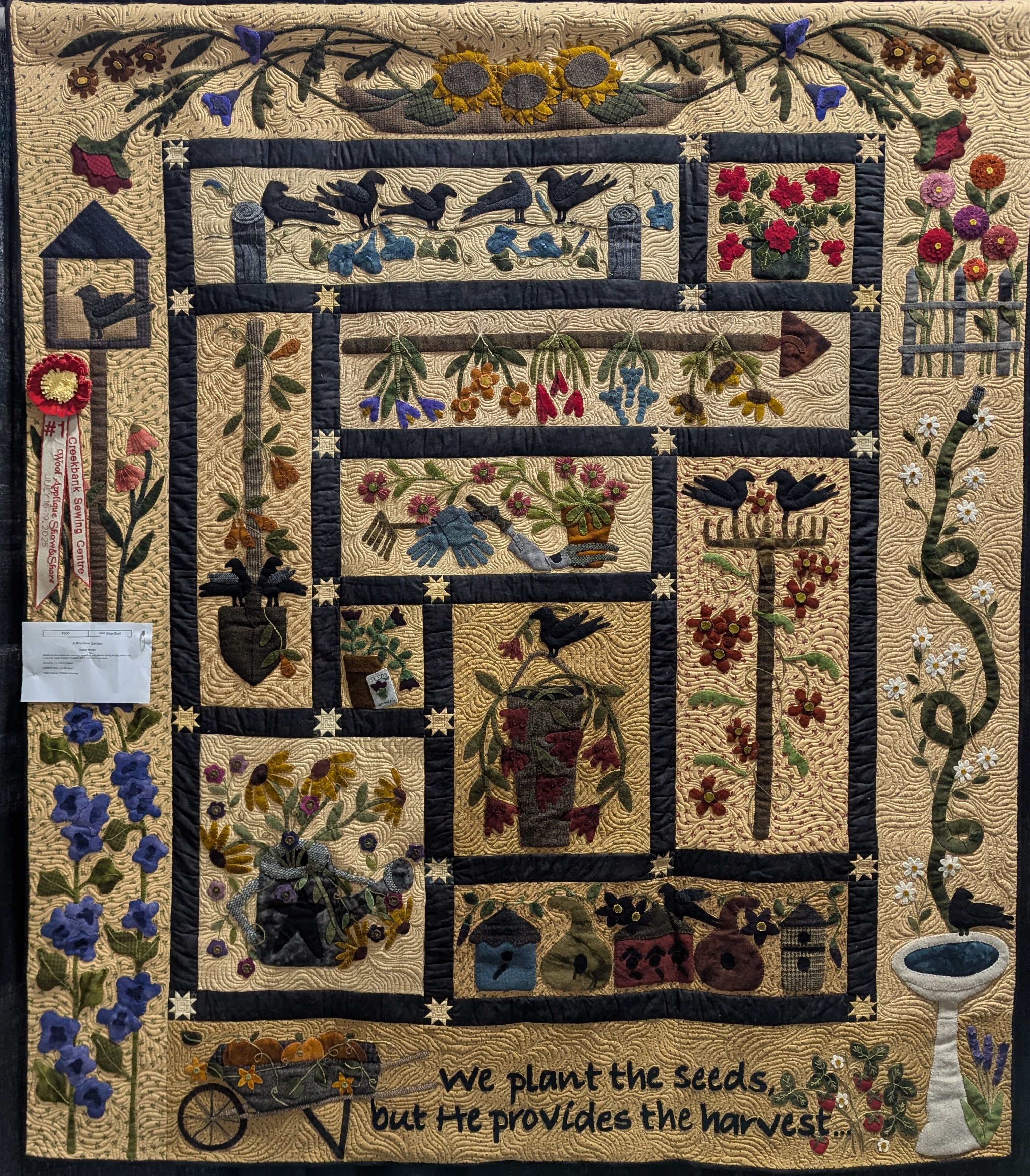 Bed Size Quilt Winner 1